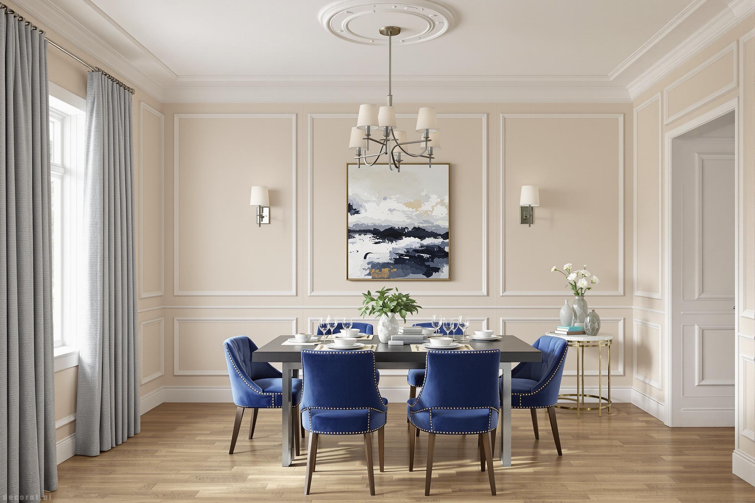 classic contemporary Dining room